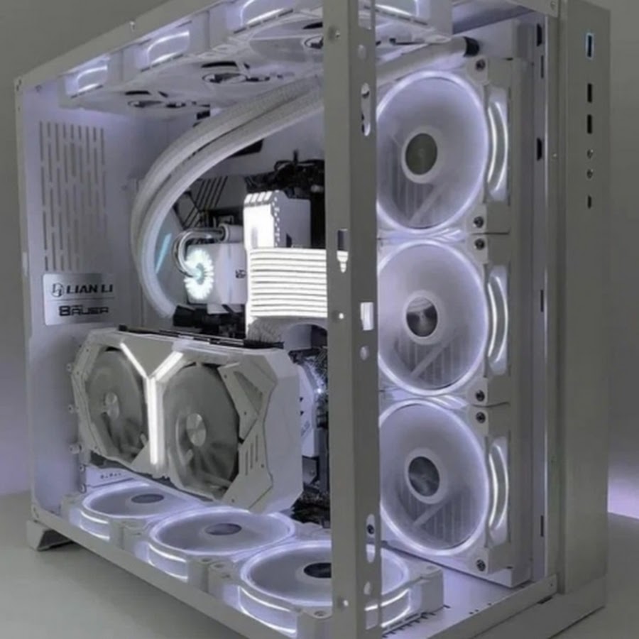 Row of gaming systems setup in testing studio